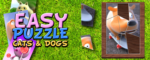 Easy Puzzle - Cats and Dogs